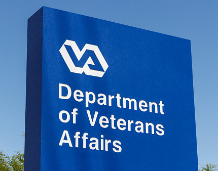 Dept Veterans Affairs Sign